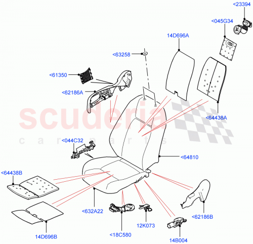 Part Diagram for Land Rover LR116795