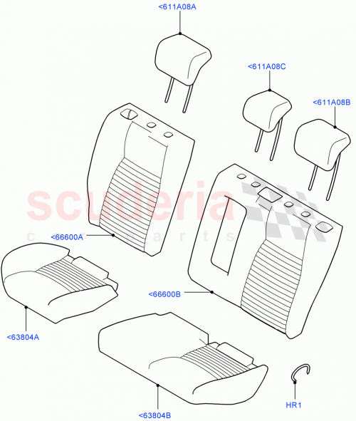 Part Diagram for Land Rover LR167973