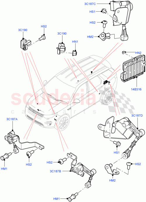 Part Diagram for Land Rover LR117752