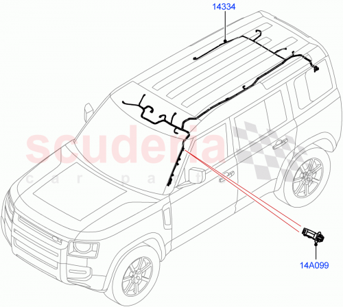 Part Diagram for Land Rover LR166502