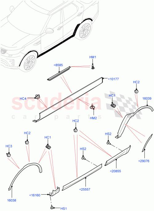 Part Diagram for Land Rover LR139369