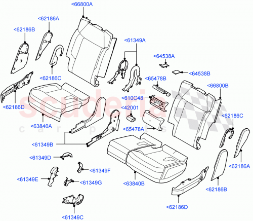 Part Diagram for Land Rover LR151134