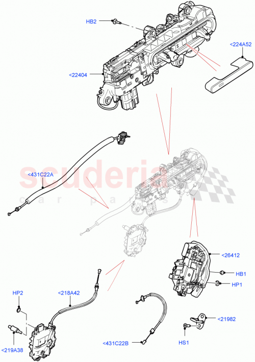 Part Diagram for Land Rover LR153882