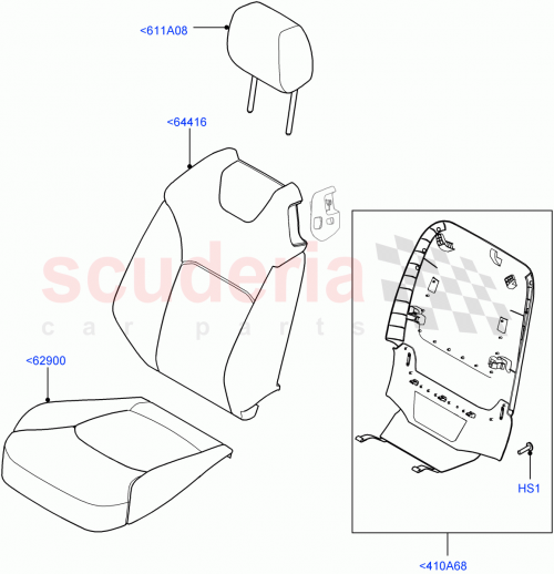 Part Diagram for Land Rover LR074707