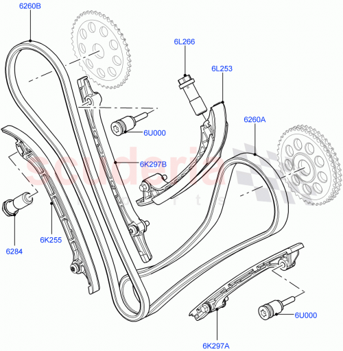 Part Diagram for Land Rover LR022961
