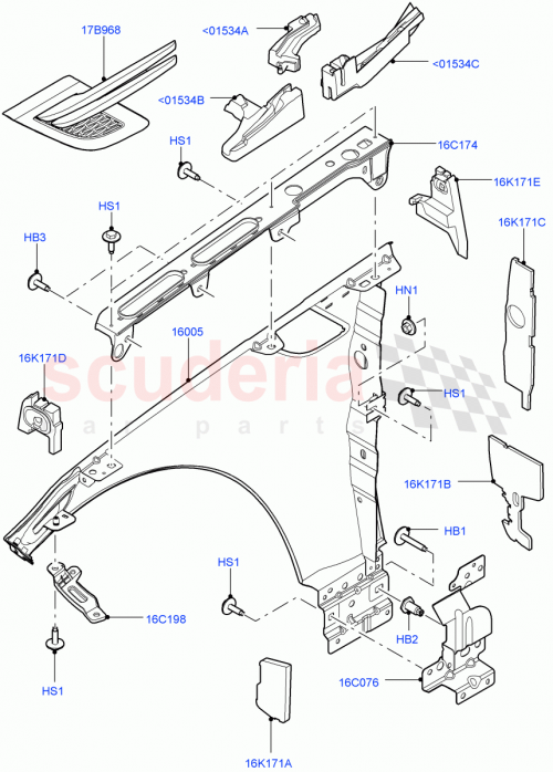 Part Diagram for Land Rover LR044231