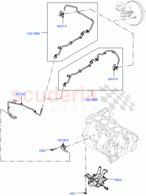 Part Diagram for Land Rover LR114850