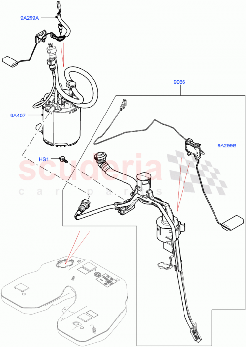 Part Diagram for Land Rover LR038710