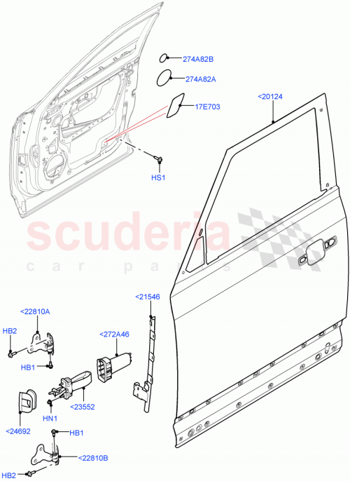 Part Diagram for Land Rover LR131294