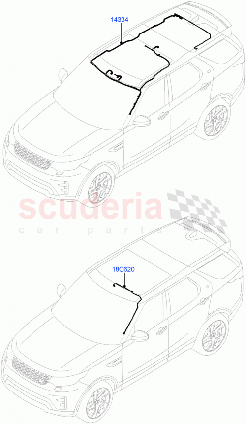 Part Diagram for Land Rover LR148324