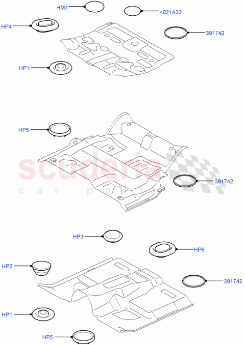 Part Diagram for Land Rover ALR2246