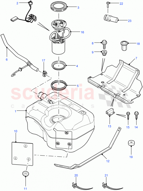 Part Diagram for Land Rover LR032394