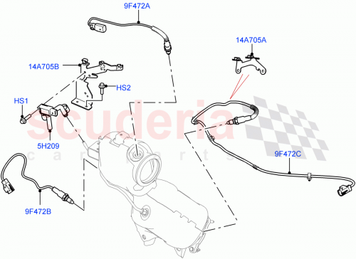 Part Diagram for Land Rover LR125206