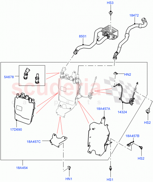 Part Diagram for Land Rover LR135189
