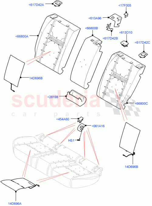 Part Diagram for Land Rover LR136506