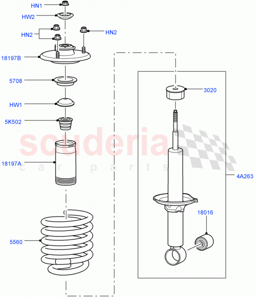Part Diagram for Land Rover RPF500023