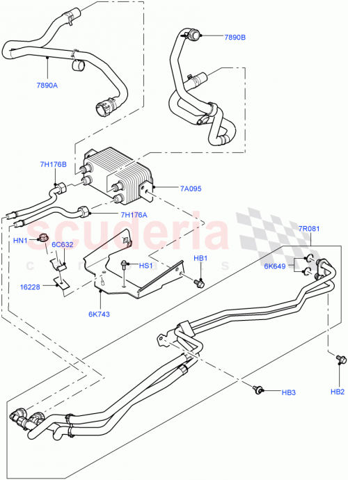 Part Diagram for Land Rover LR059162