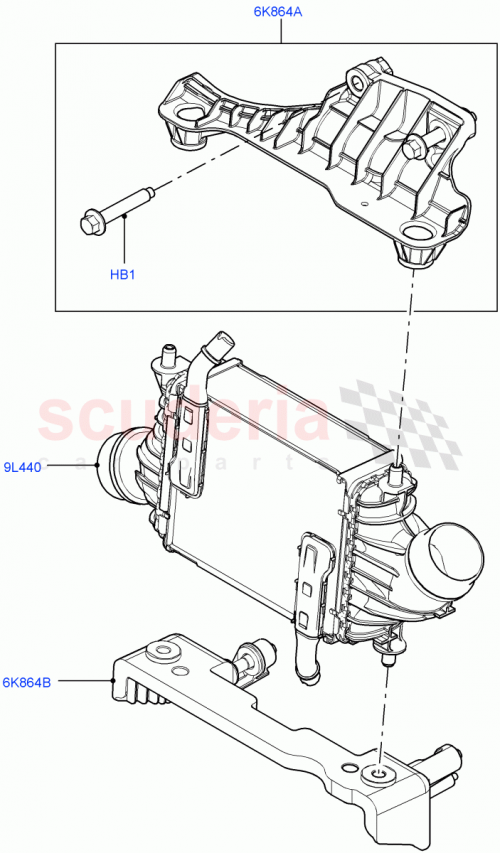 Part Diagram for Land Rover LR141740