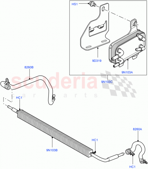 Part Diagram for Land Rover PIH500091