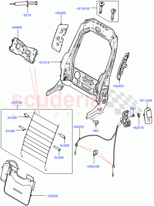 Part Diagram for Land Rover LR026763