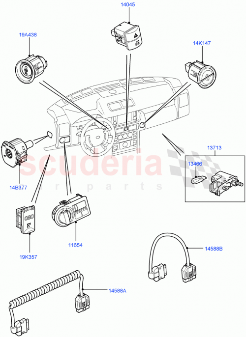 Part Diagram for Land Rover LR012975