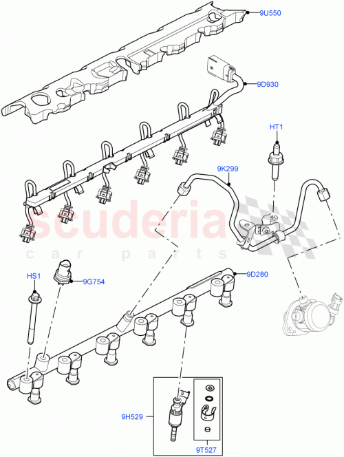 Part Diagram for Land Rover LR134725
