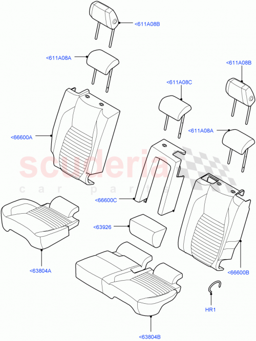 Part Diagram for Land Rover LR160431