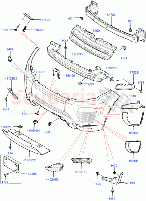 Part Diagram for Land Rover LR071770