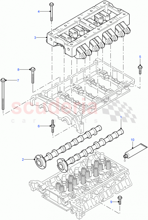 Part Diagram for Land Rover LR005243