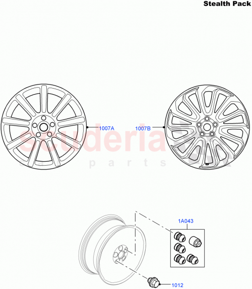 Part Diagram for Land Rover LR052963