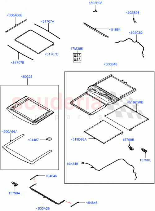 Part Diagram for Land Rover LR083245