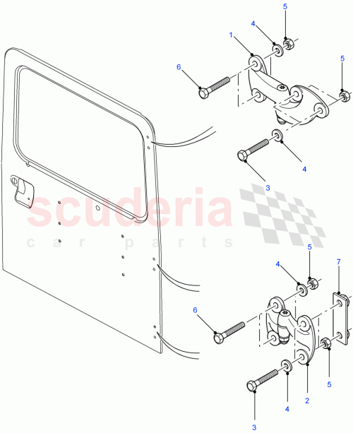 Part Diagram for Land Rover LR075817