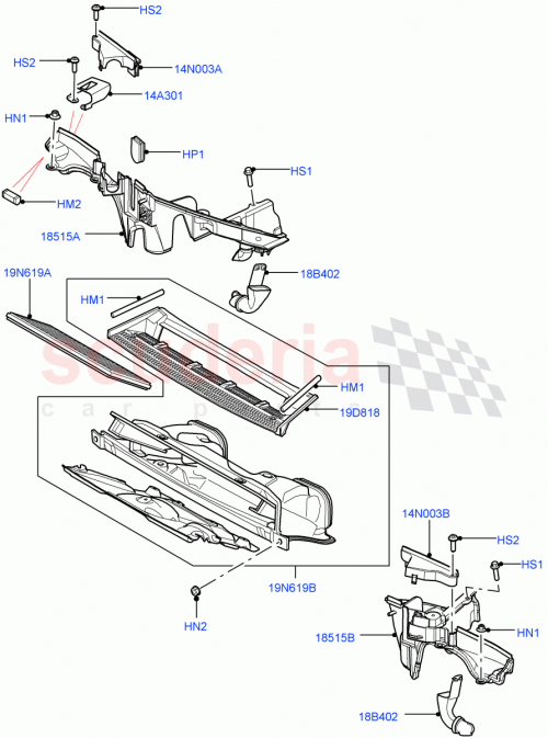 Part Diagram for Land Rover LR010872
