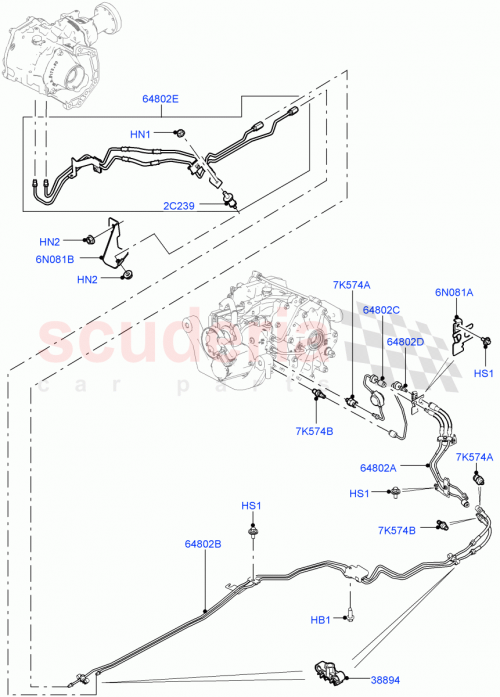 Part Diagram for Land Rover LR080337