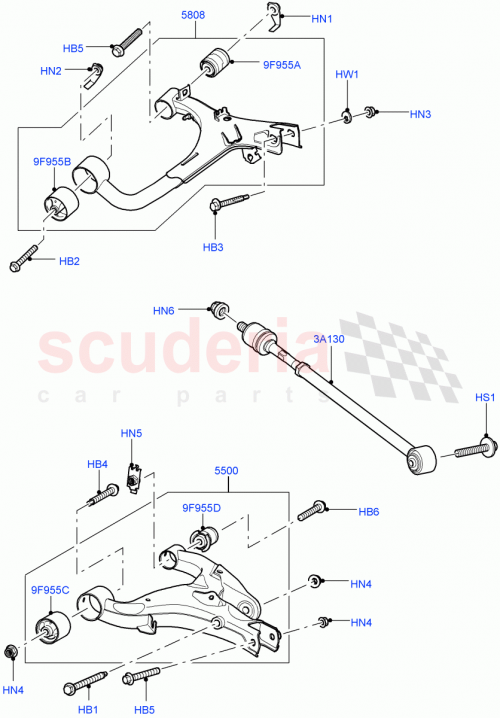 Part Diagram for Land Rover LR051619
