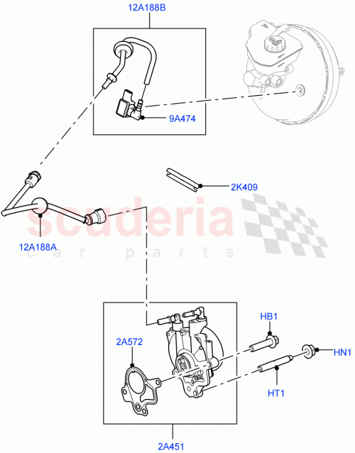 Part Diagram for Land Rover LR090855