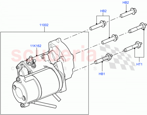 Part Diagram for Land Rover LR000063