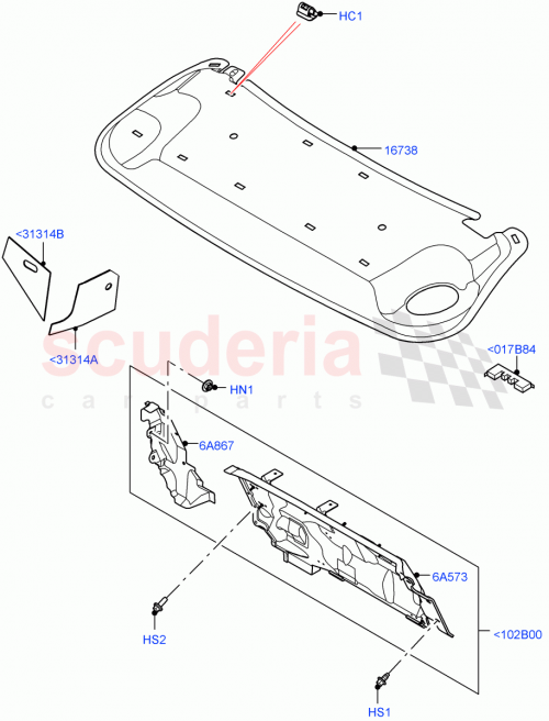 Part Diagram for Land Rover LR139361