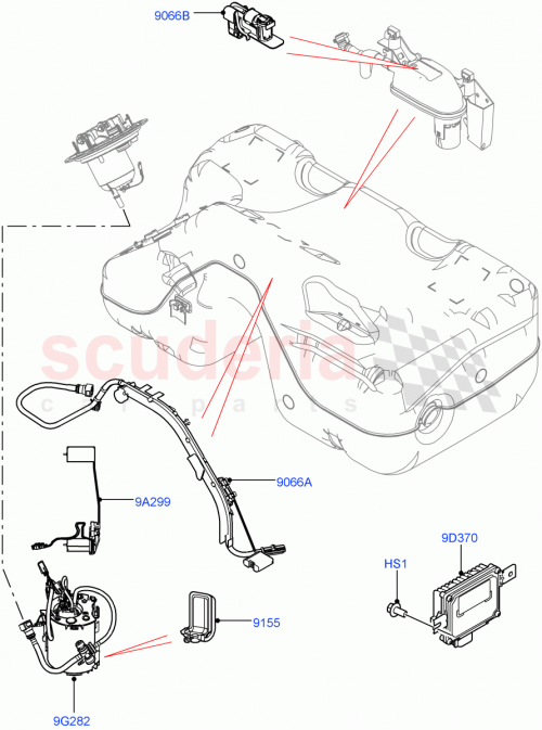 Part Diagram for Land Rover LR026188