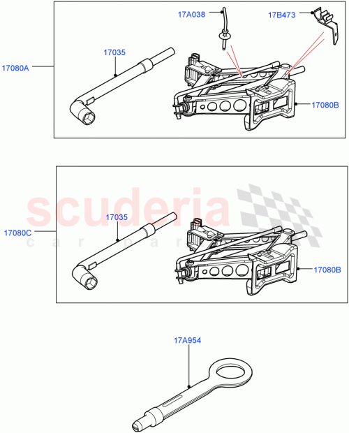Part Diagram for Land Rover LR058589