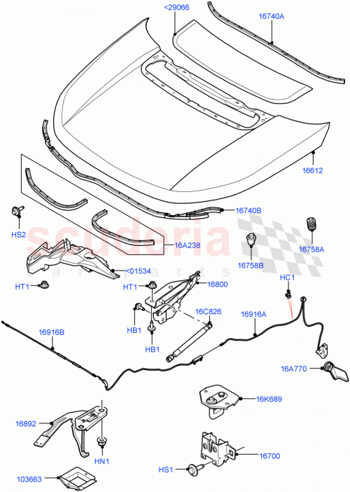 Part Diagram for Land Rover LR149553
