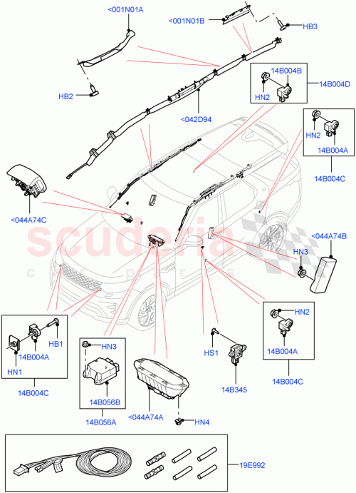 Part Diagram for Land Rover LR085972