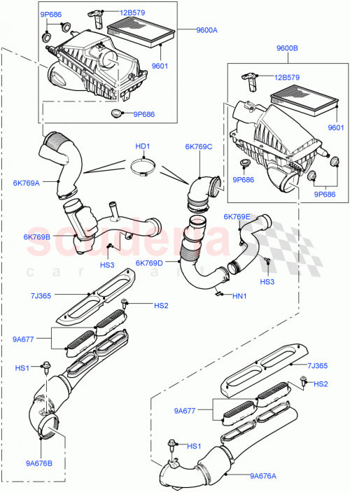 Part Diagram for Land Rover LR036471