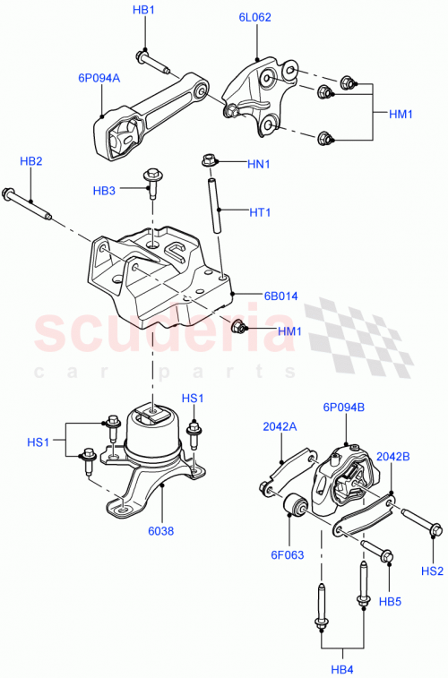 Part Diagram for Land Rover LR024736
