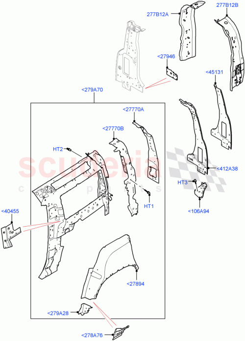 Part Diagram for Land Rover LR129746