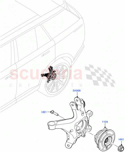 Part Diagram for Land Rover LR152905