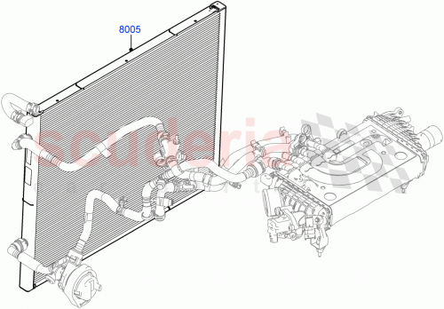 Part Diagram for Land Rover LR152216