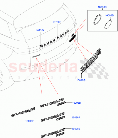 Part Diagram for Land Rover LR155591