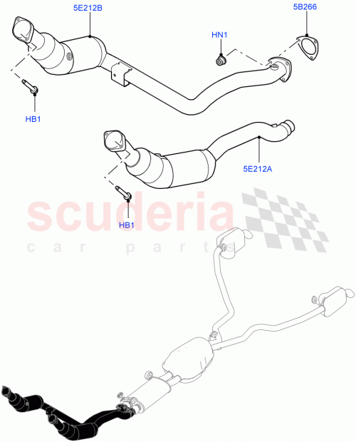 Part Diagram for Land Rover LR051752
