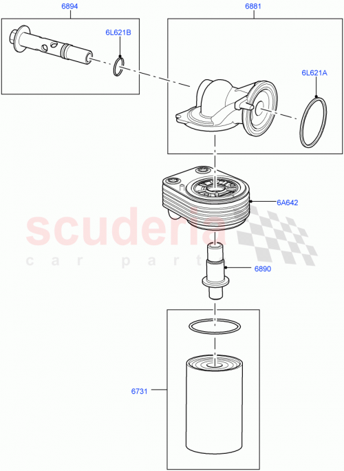 Part Diagram for Land Rover 4593182